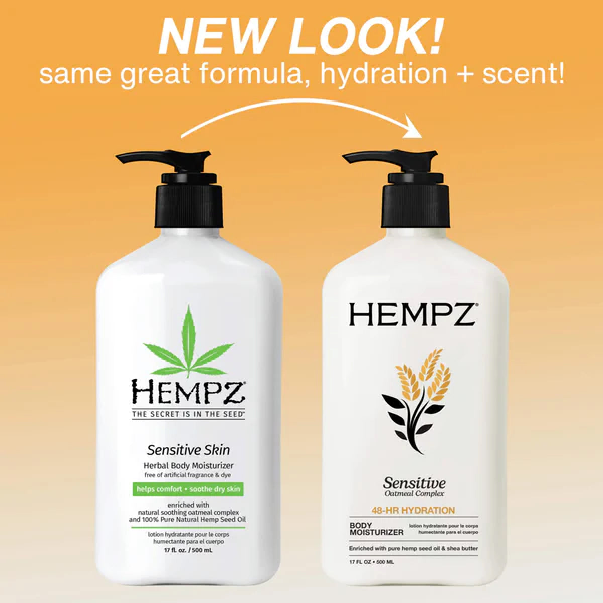 Hempz Sensitive Skin Herbal Body Moisturizer
