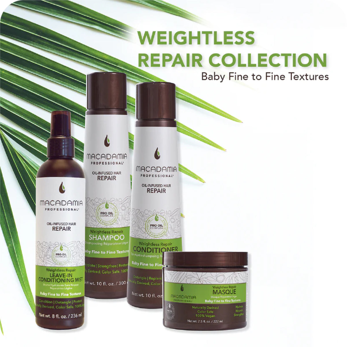 Macadamia Professional Weightless Moisture Conditioning Mist