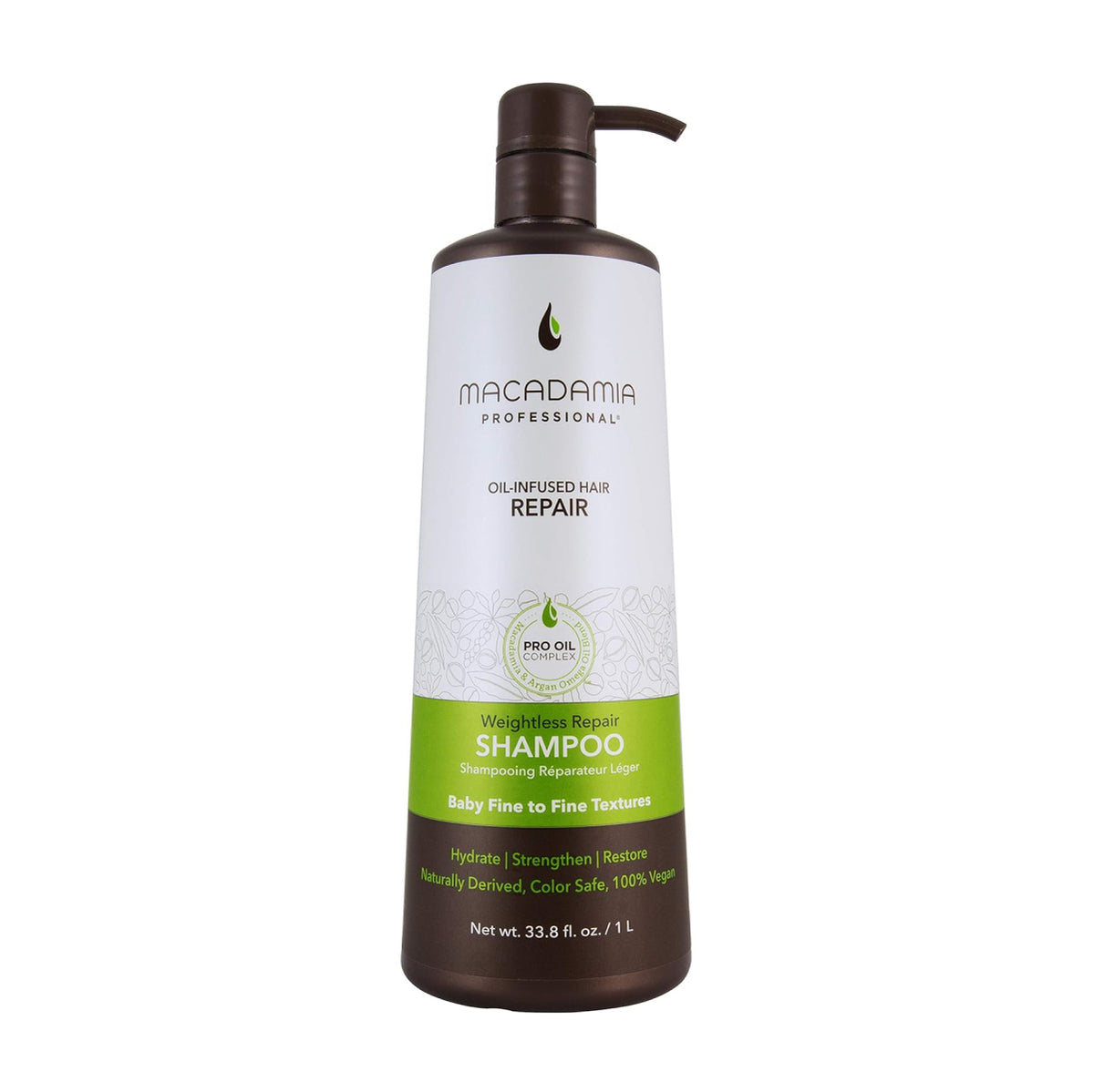 Macadamia Professional Weightless Repair Shampoo Liter