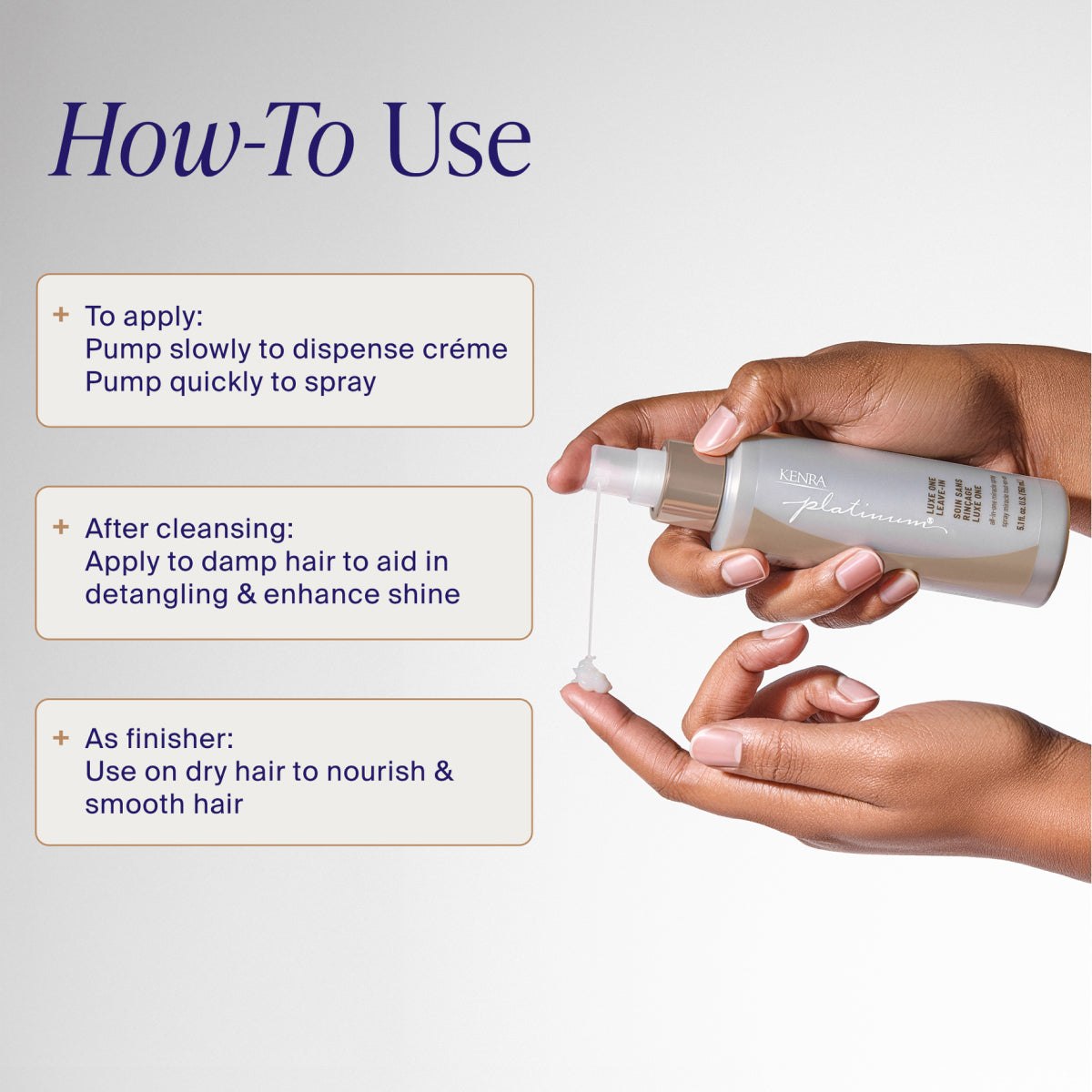 Kenra Luxe One Leave In Miracle Spray