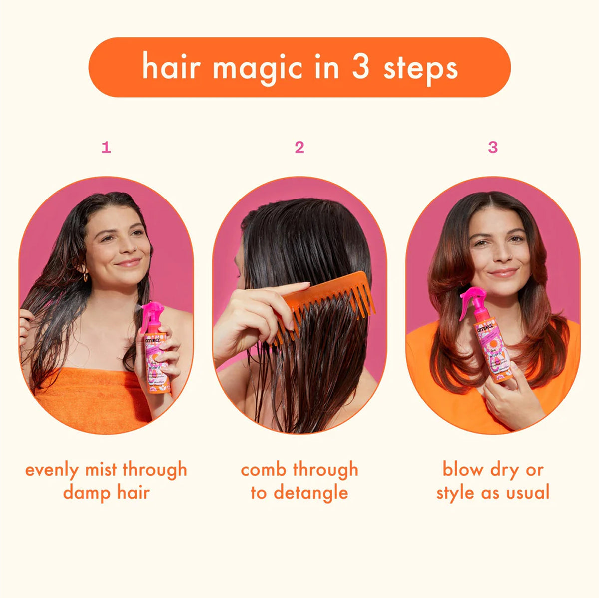 amika The Wizard Detangling Primer