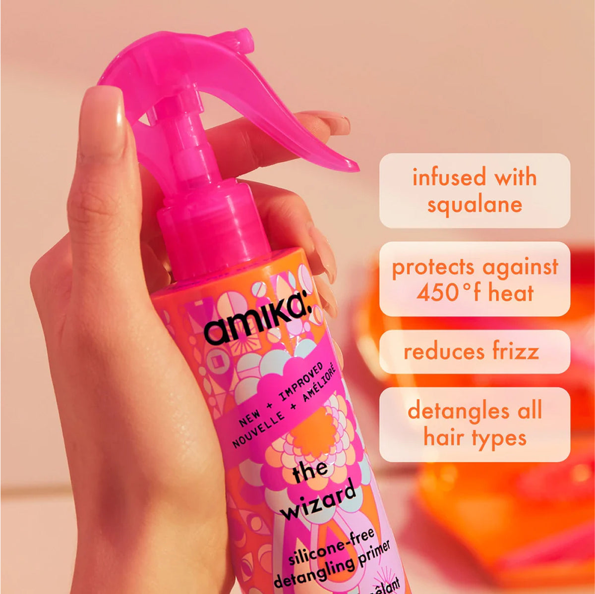 amika The Wizard Detangling Primer