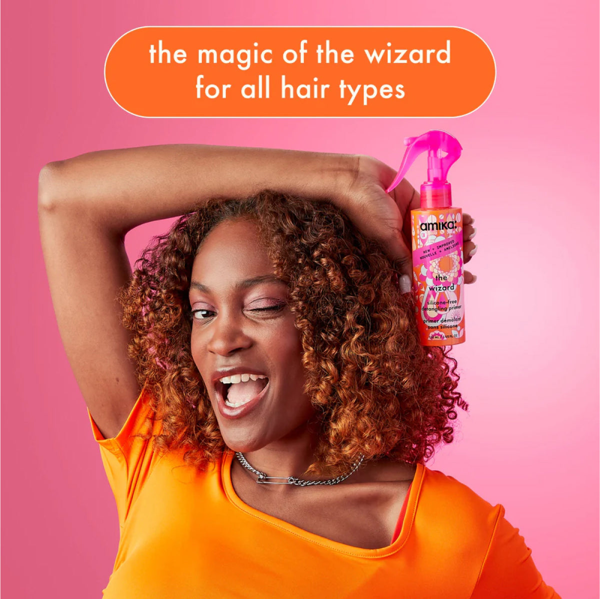 amika The Wizard Detangling Primer