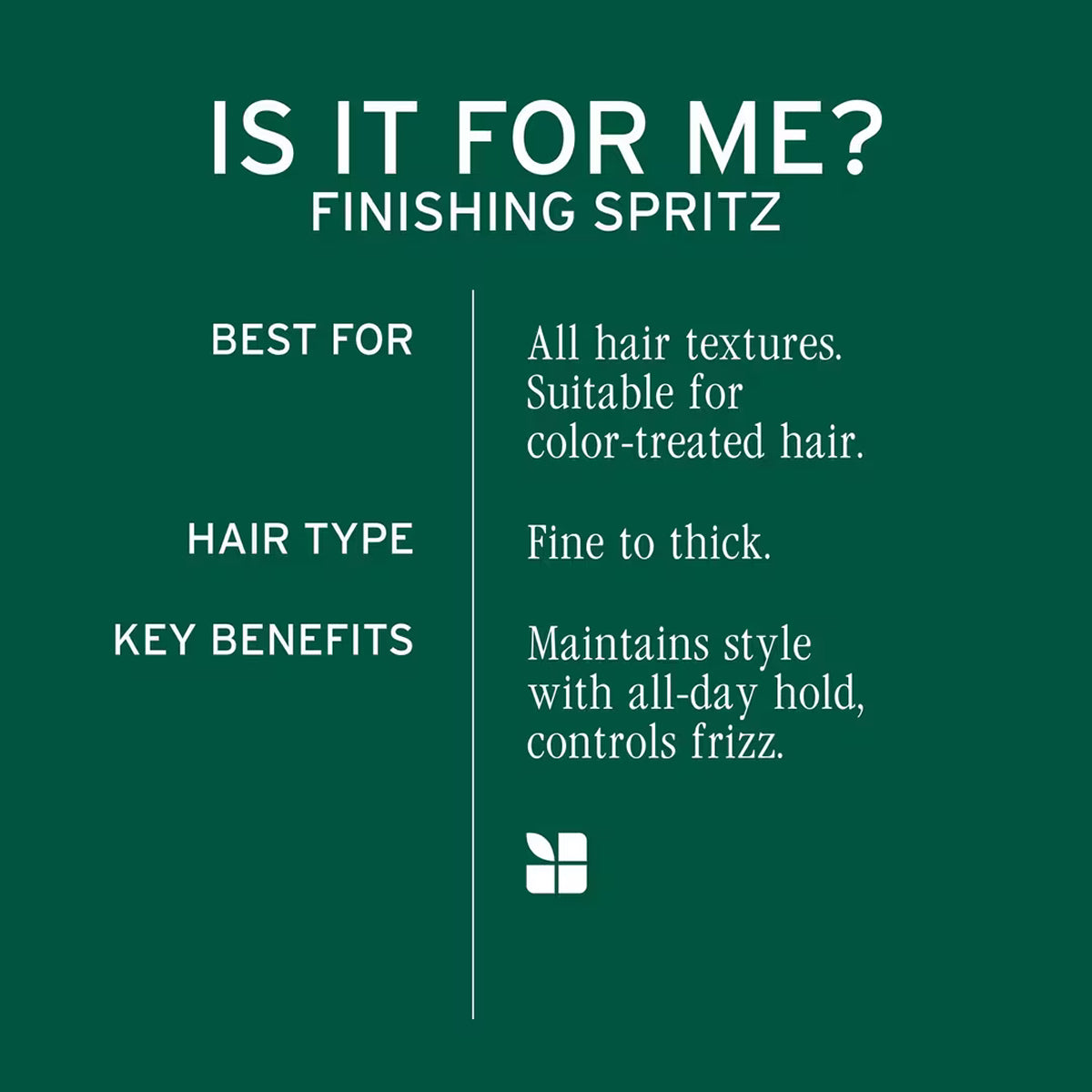 Biolage Finishing Spritz