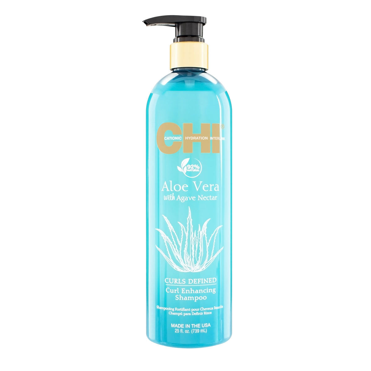 CHI Aloe Vera with Agave Nectar Curl Enhancing Shampoo