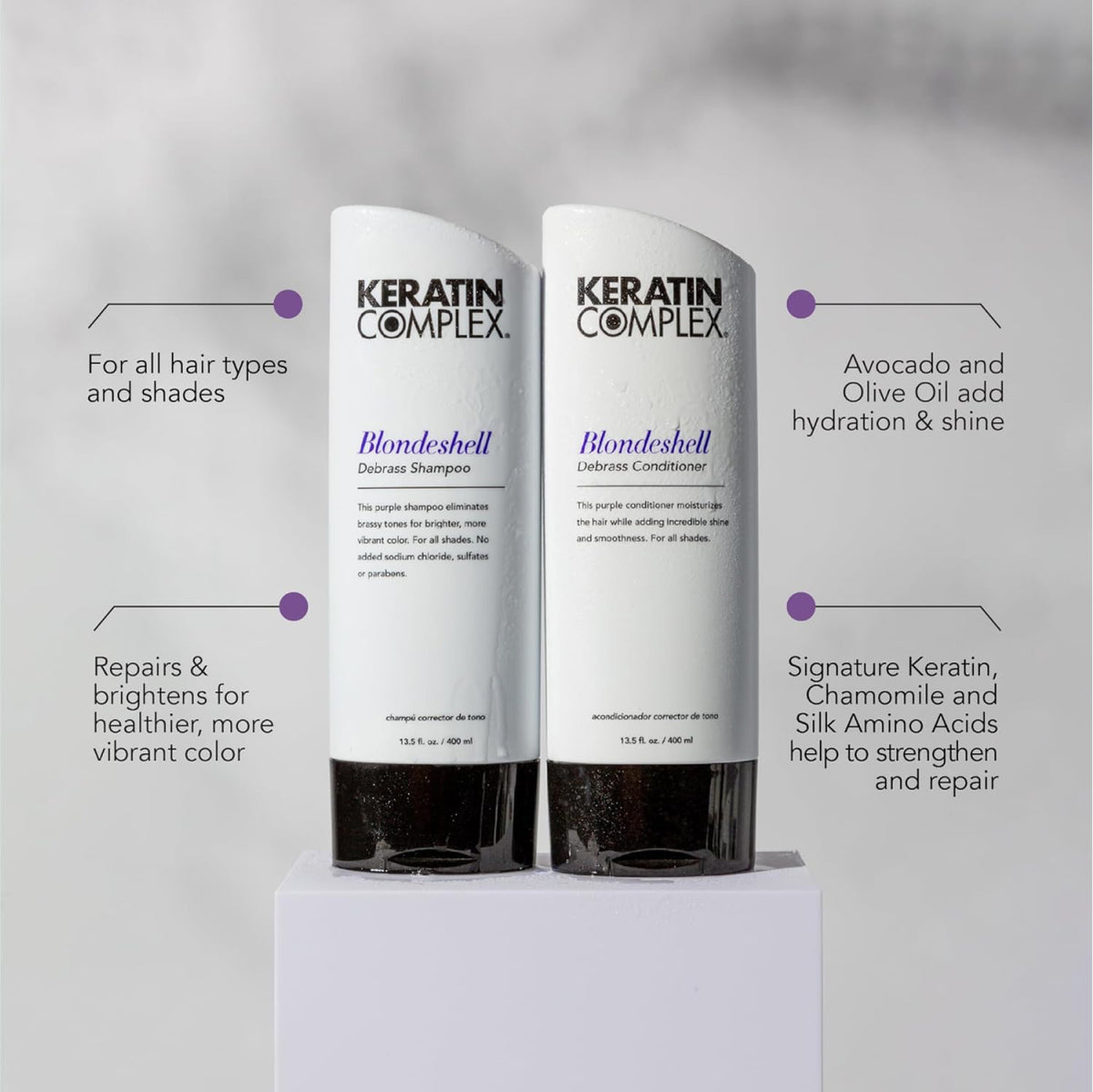 Keratin Complex Blondeshell Debrass Conditioner