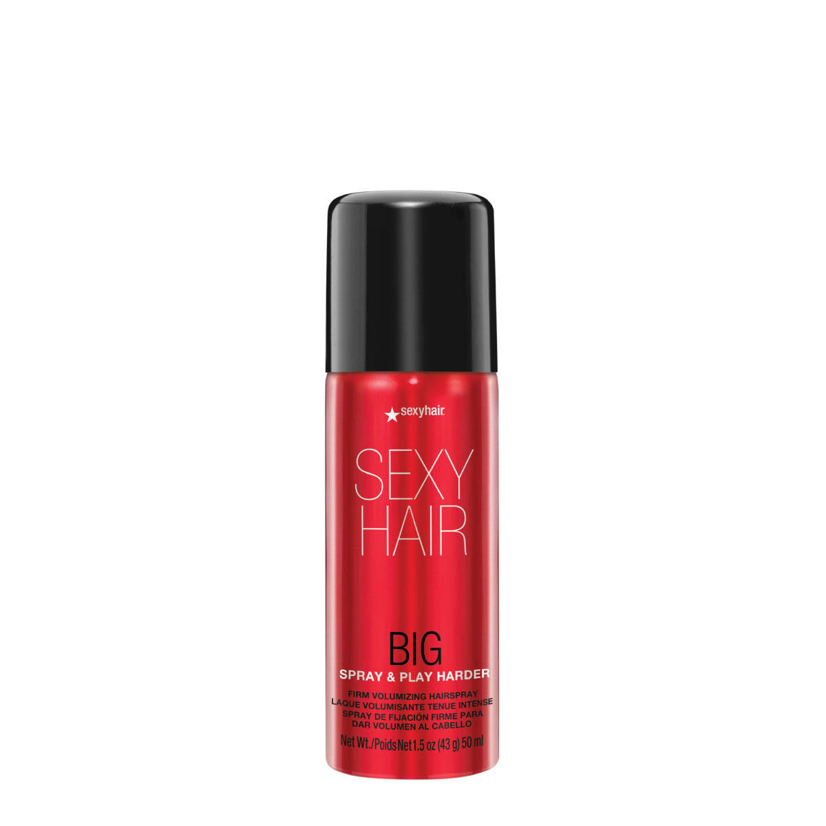 Sexy Hair Big Sexy Hair Spray And Play Harder Firm Volumizing Hairspray Travel Size