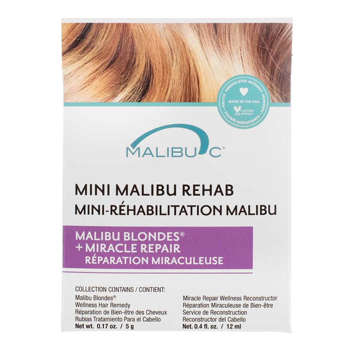 Malibu C Mini Malibu Rehab Blondes Kit
