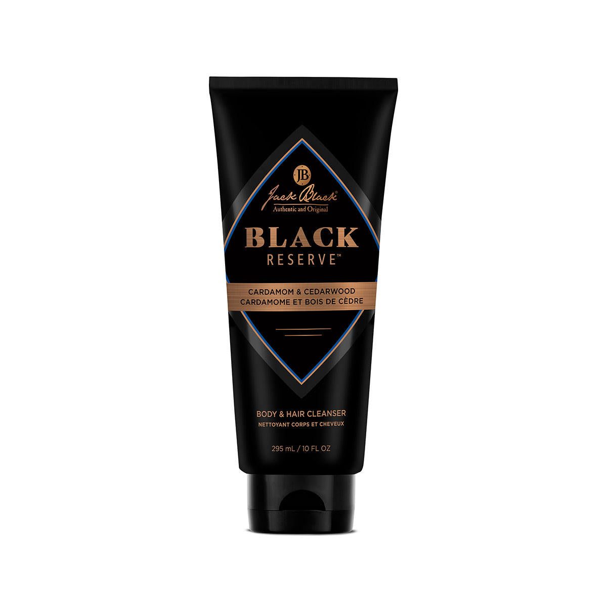 Jack Black Black Reserve Body & Hair Cleanser with Cardamom & Cedarwood