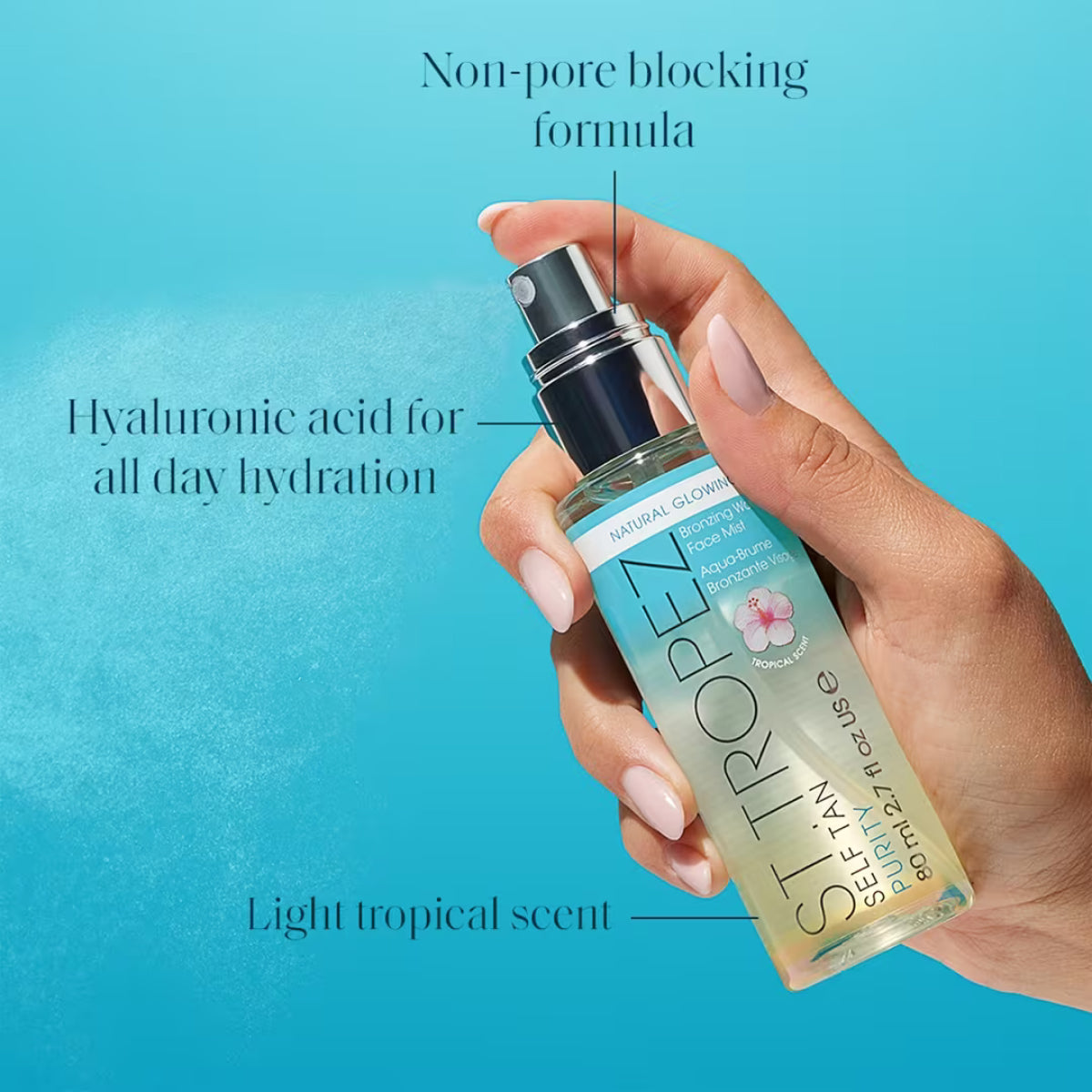 St. Tropez Self Tan Purity Bronzing Water Face Mist