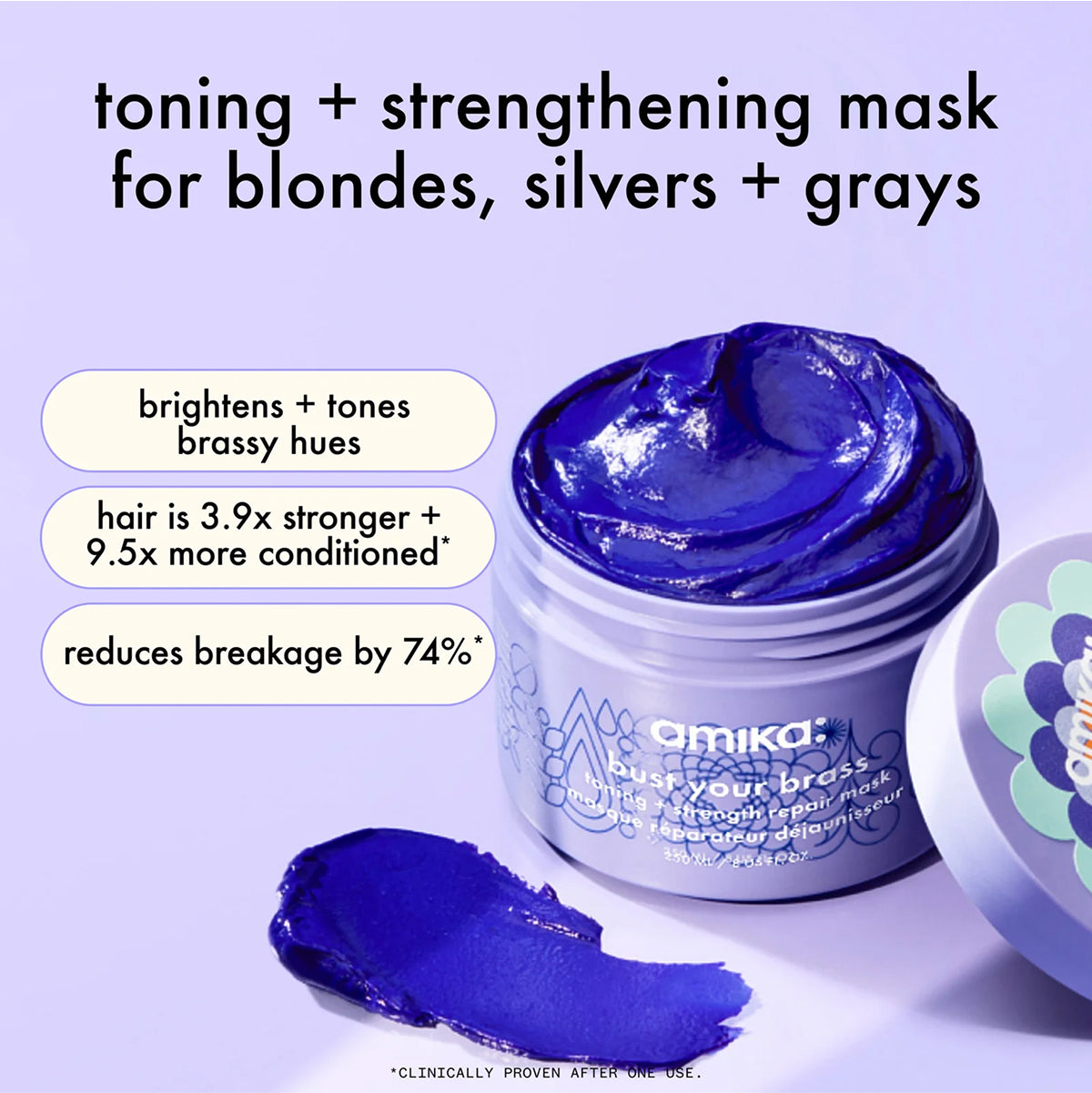 Amika Build Your Brass Intense Tone and Repair Mask
