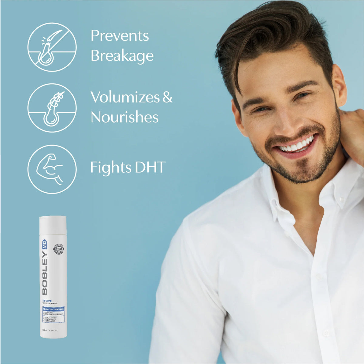 Bosley BosRevive Non Color-Treated Hair Volumizing Conditioner