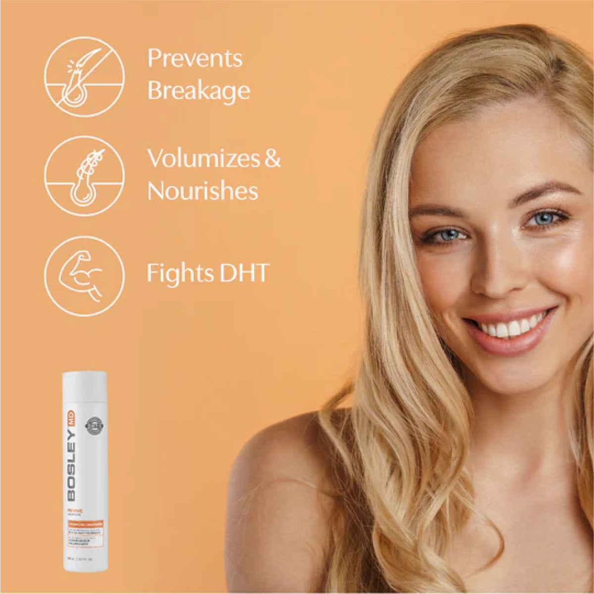 Bosley BosRevive Color Safe Volumizing Conditioner