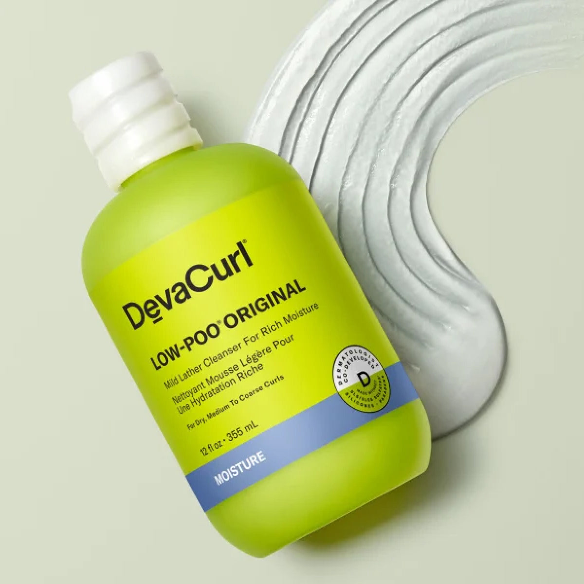 DevaCurl LOW-POO® ORIGINAL Mild Lather Cleanser for Rich Moisture