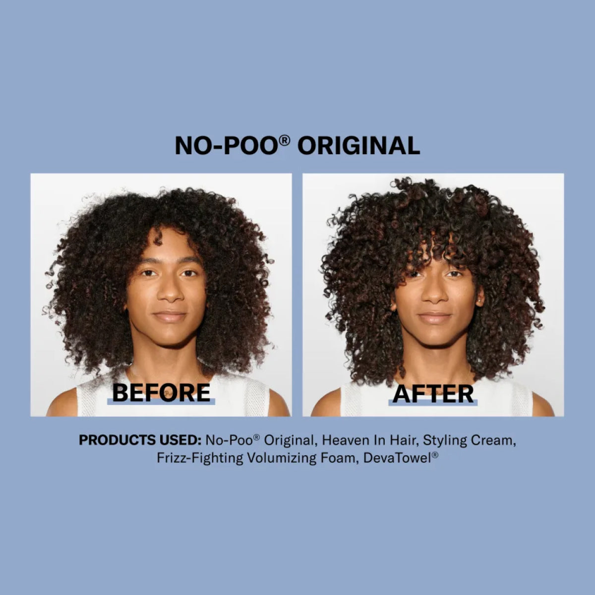 DevaCurl NO-POO® ORIGINAL Zero Lather Cleanser for Rich Moisture