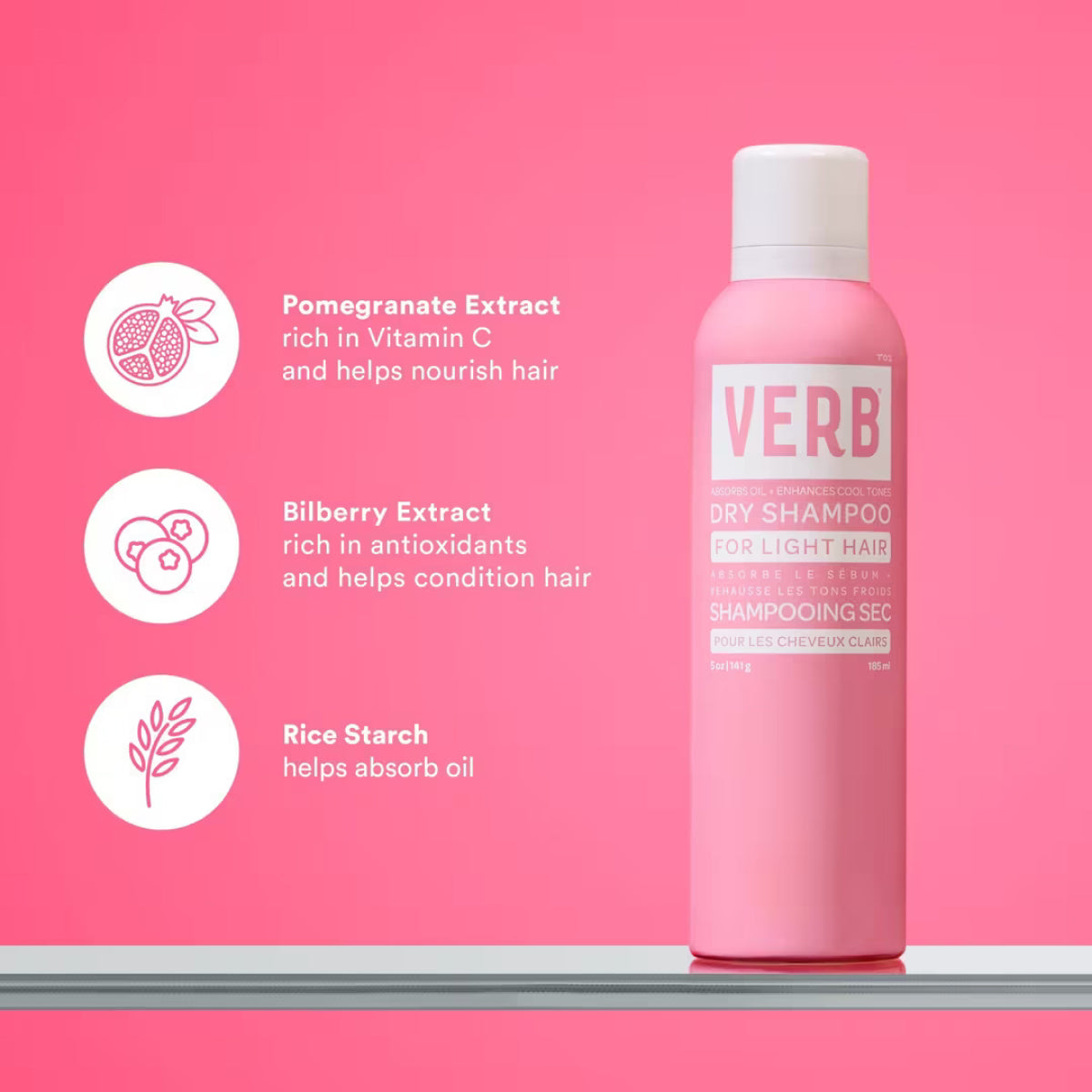 Verb Dry Shampoo Light Tones