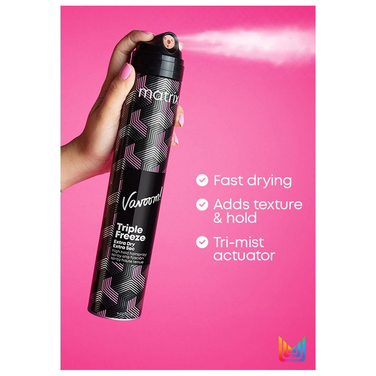 Matrix Vavoom Triple Freeze Extra Dry Hairspray