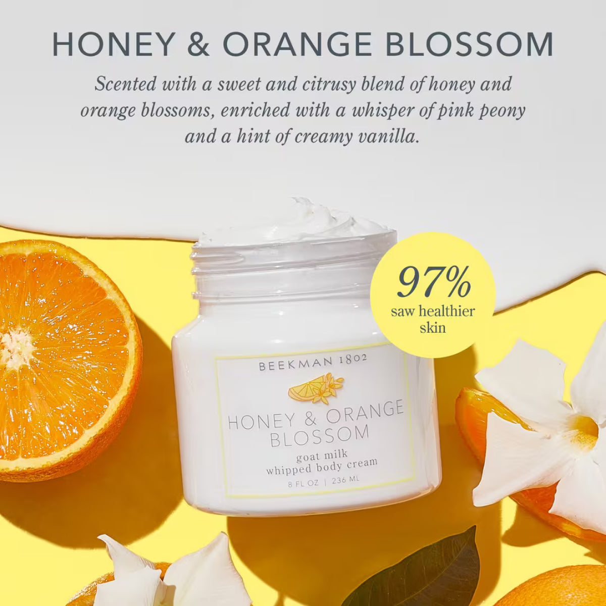 Beekman 1802 Honey Orange Blossom Whipped Body Cream