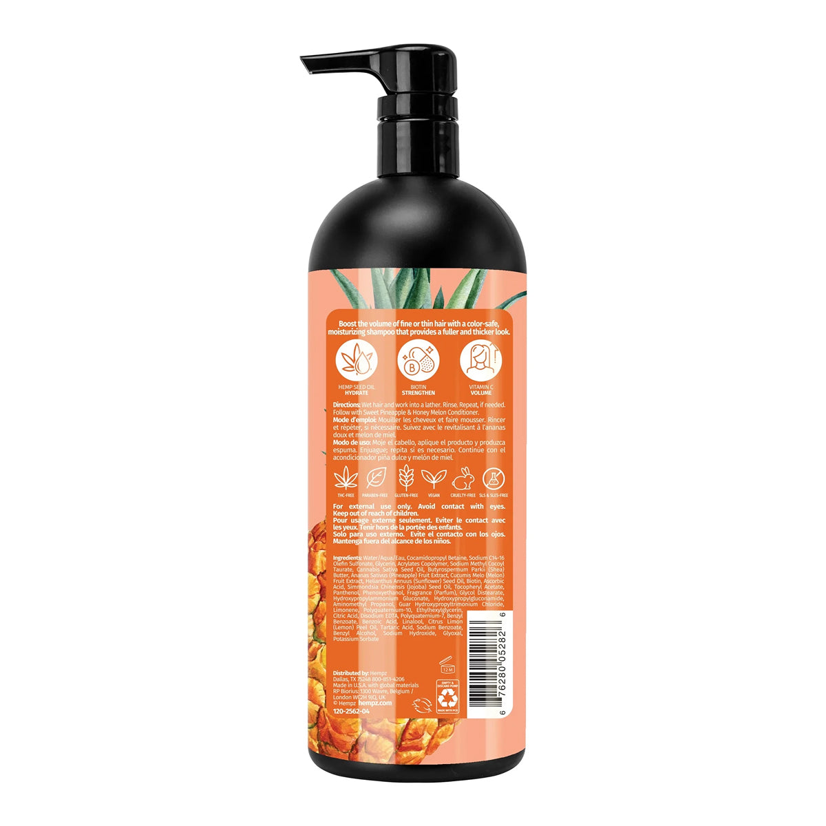 Hempz Sweet Pineapple & Honey Melon Herbal Shampoo