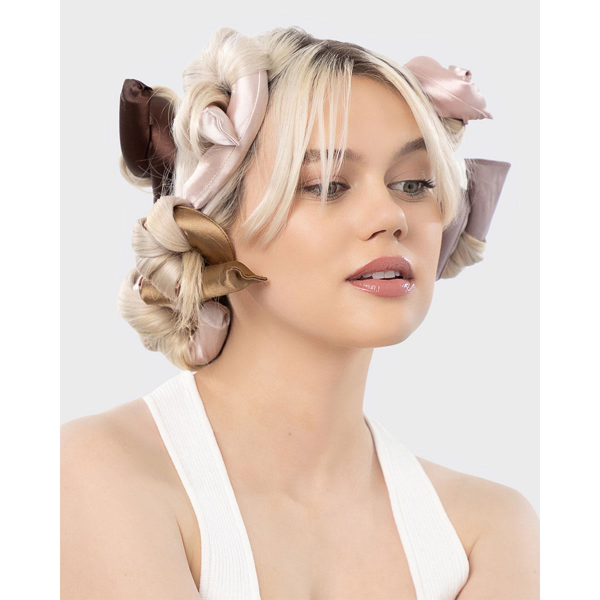 Kitsch Satin Wrapped Flexi Rods
