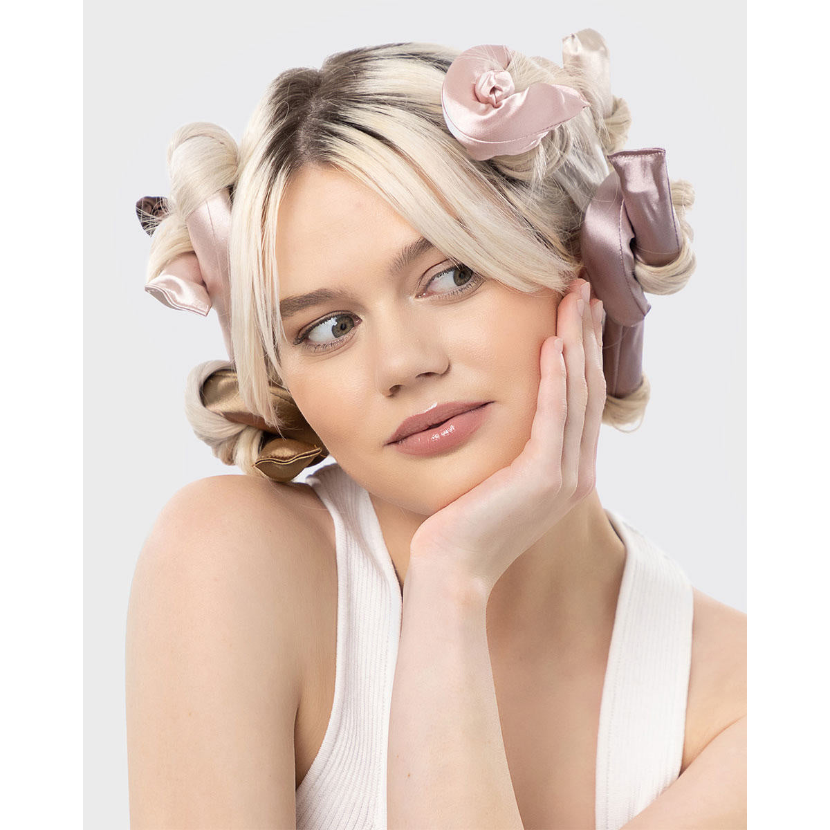 Kitsch Satin Wrapped Flexi Rods