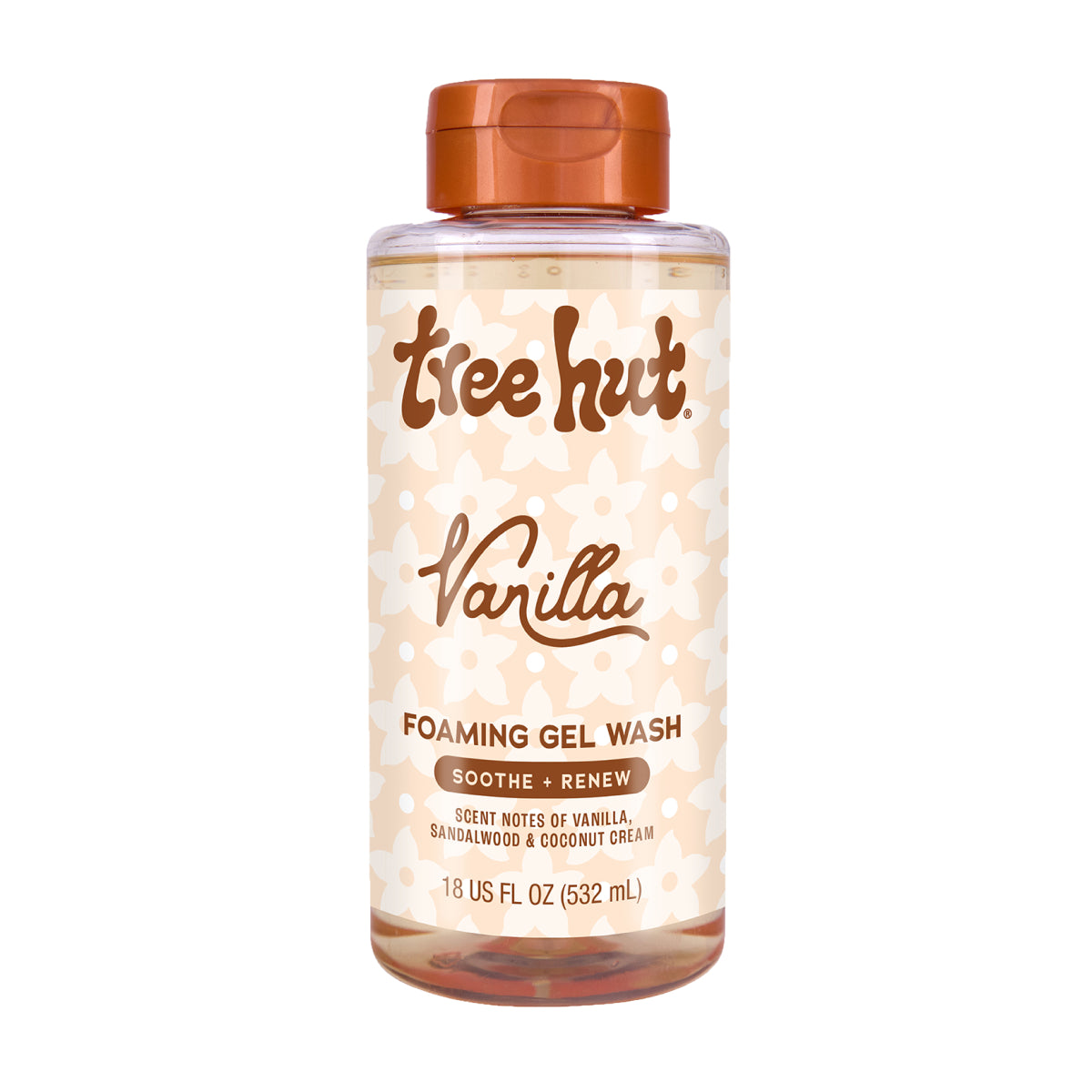 Tree Hut Vanilla Foaming Gel Body Wash