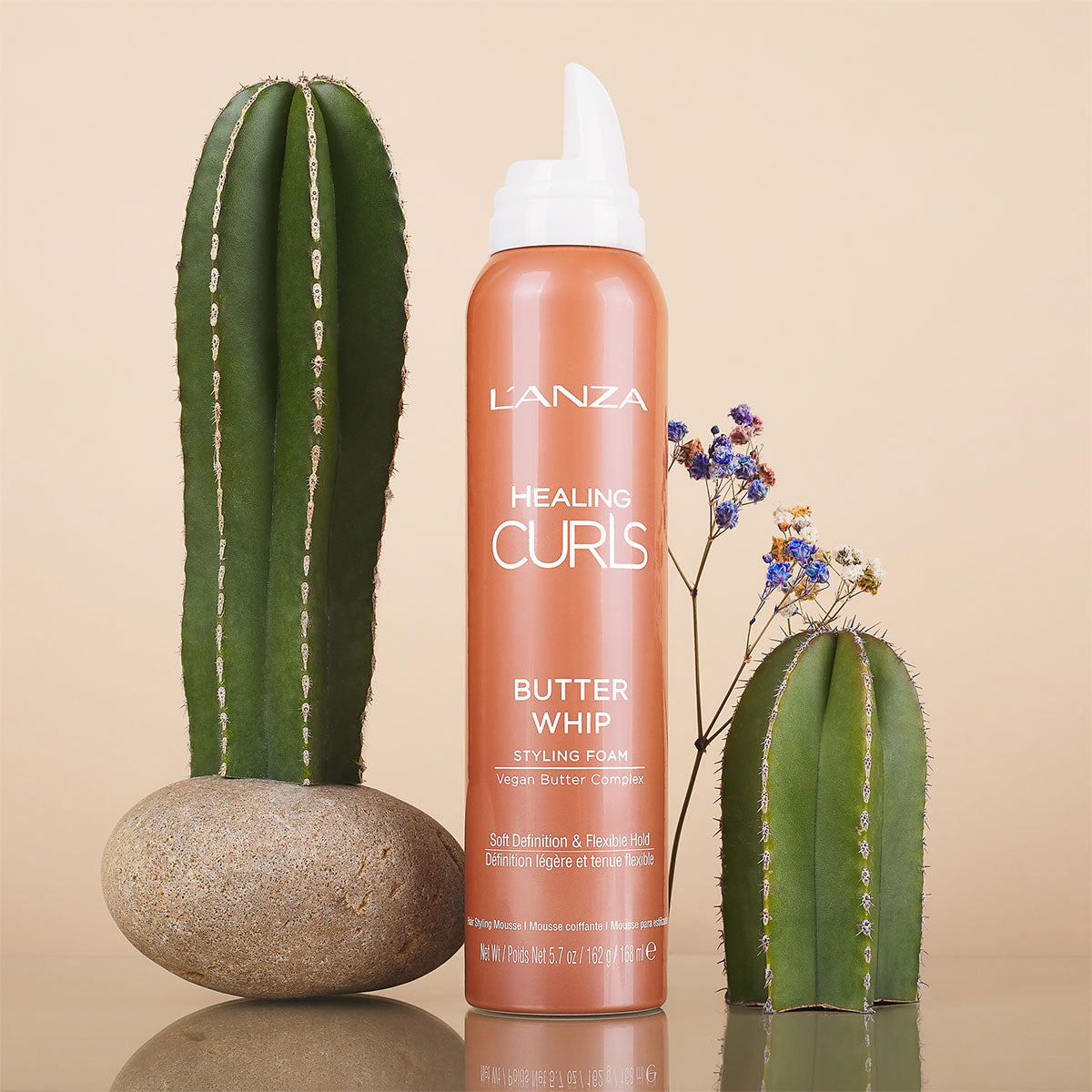 LANZA Healing Curls Butter Whip Styling Foam