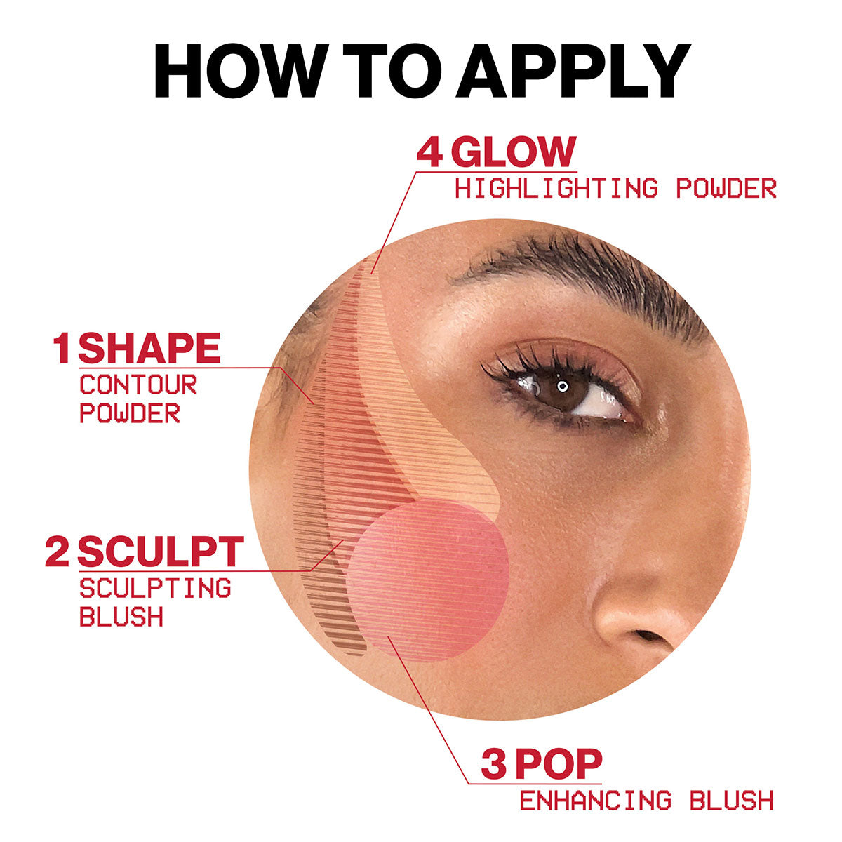 Smashbox Halo Sculpt + Glow Face Palette with Vitamin E
