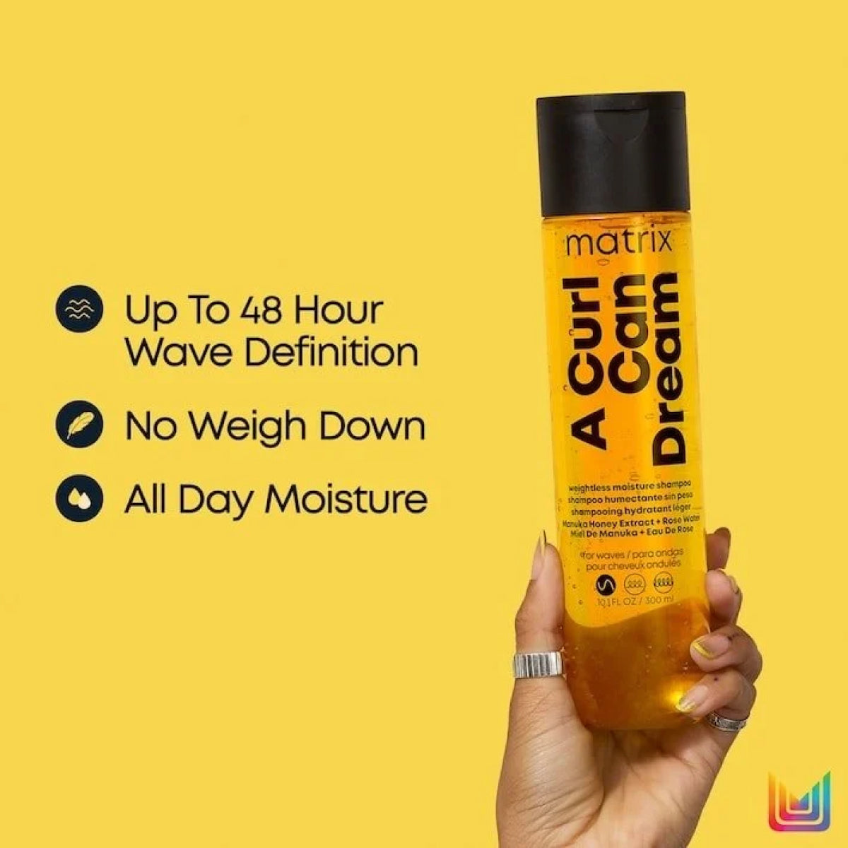 Matrix Total Results A Curl Can Dream Weightless Moisture Shampoo