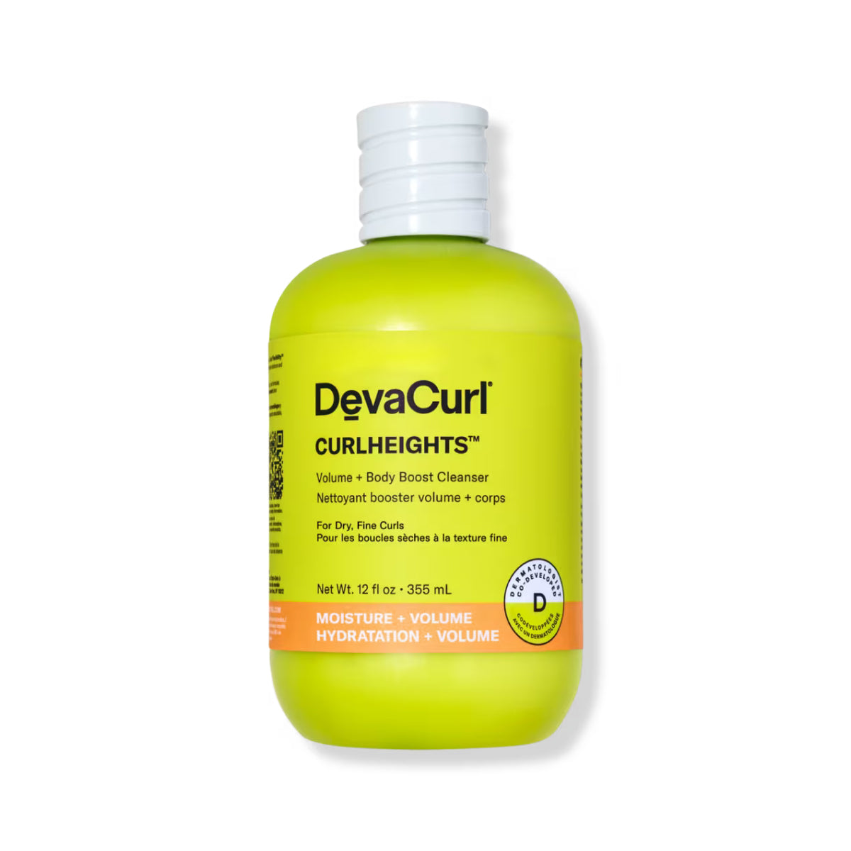 DevaCurl CurlHeights Volume + Body Boost Cleanser
