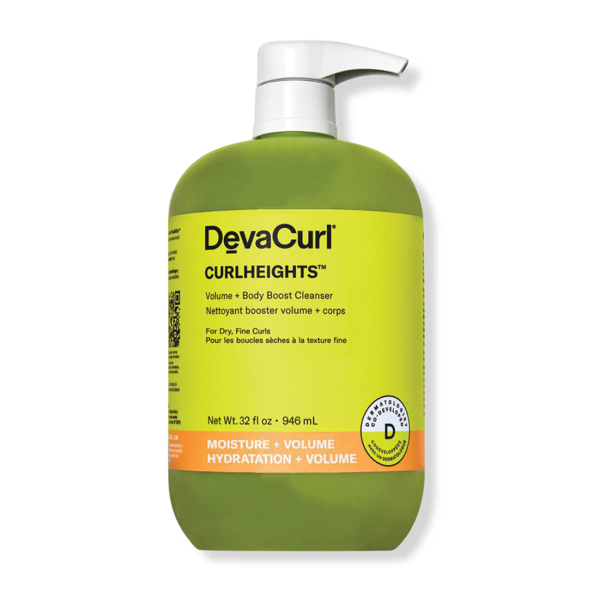 DevaCurl CurlHeights Volume + Body Boost Cleanser