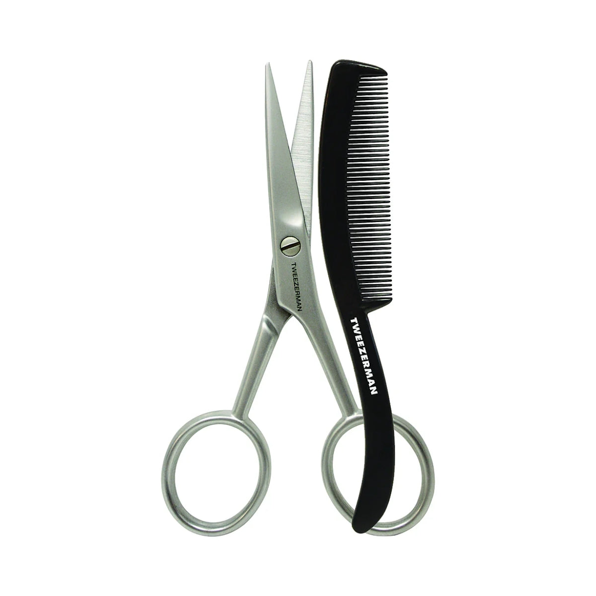 Tweezerman Moustache Scissors & Comb