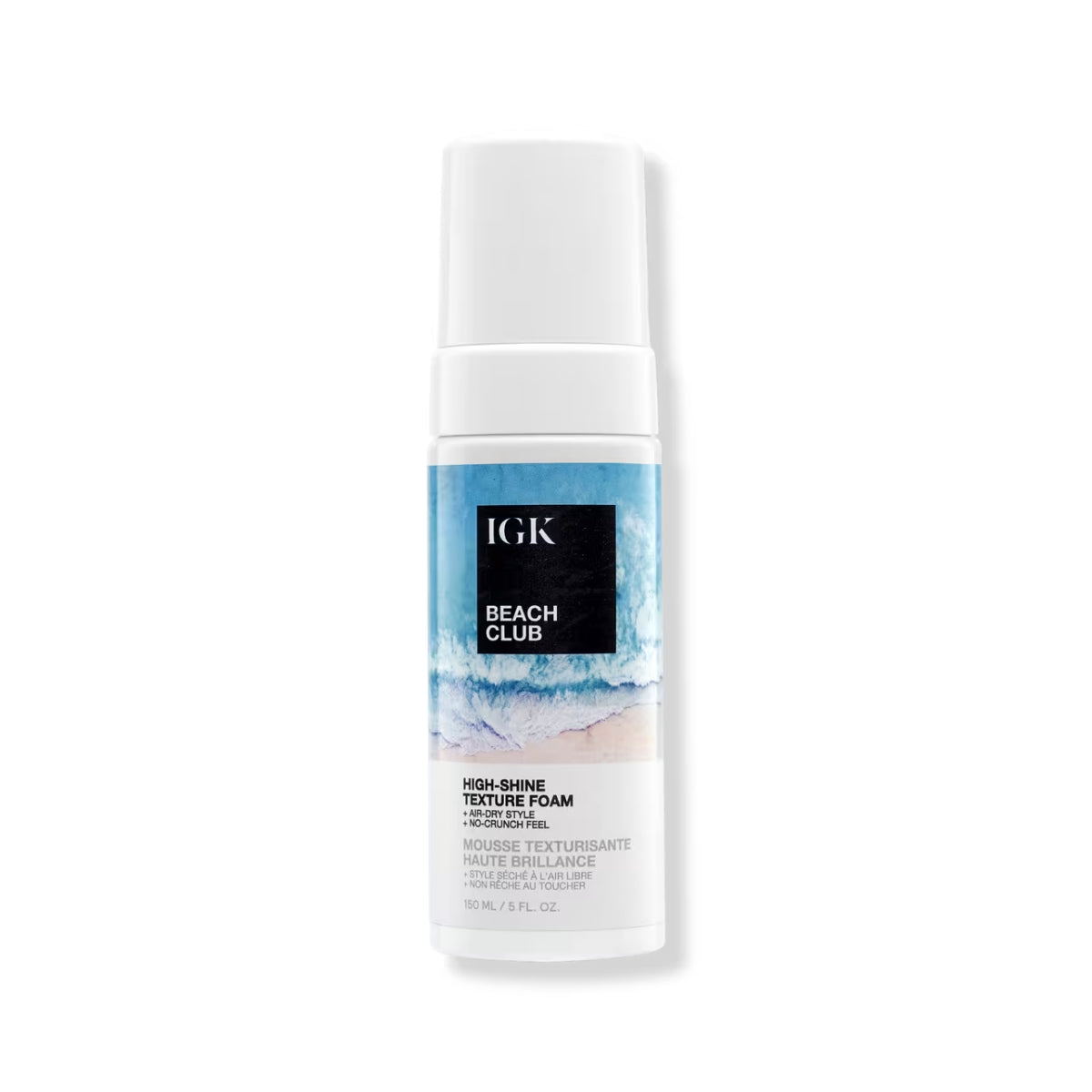 IGK Beach Club High-Shine Texture Foam