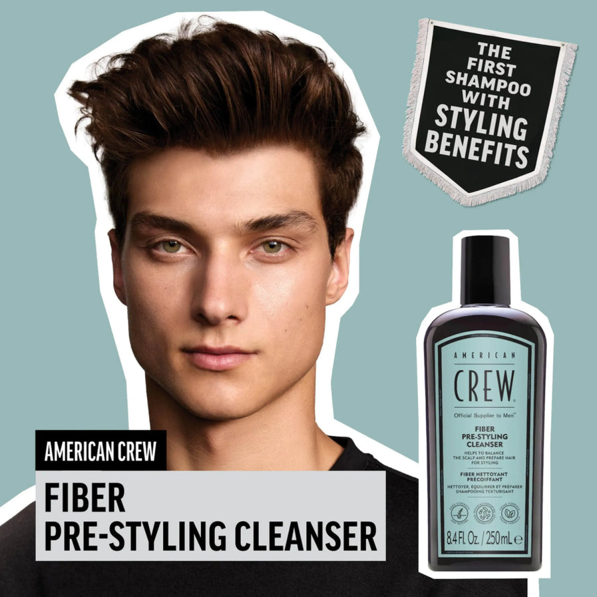 American Crew Fiber Pre-Styling Shampoo