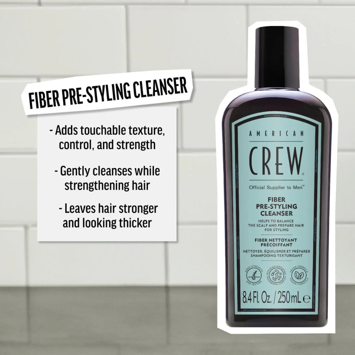 American Crew Fiber Pre-Styling Shampoo