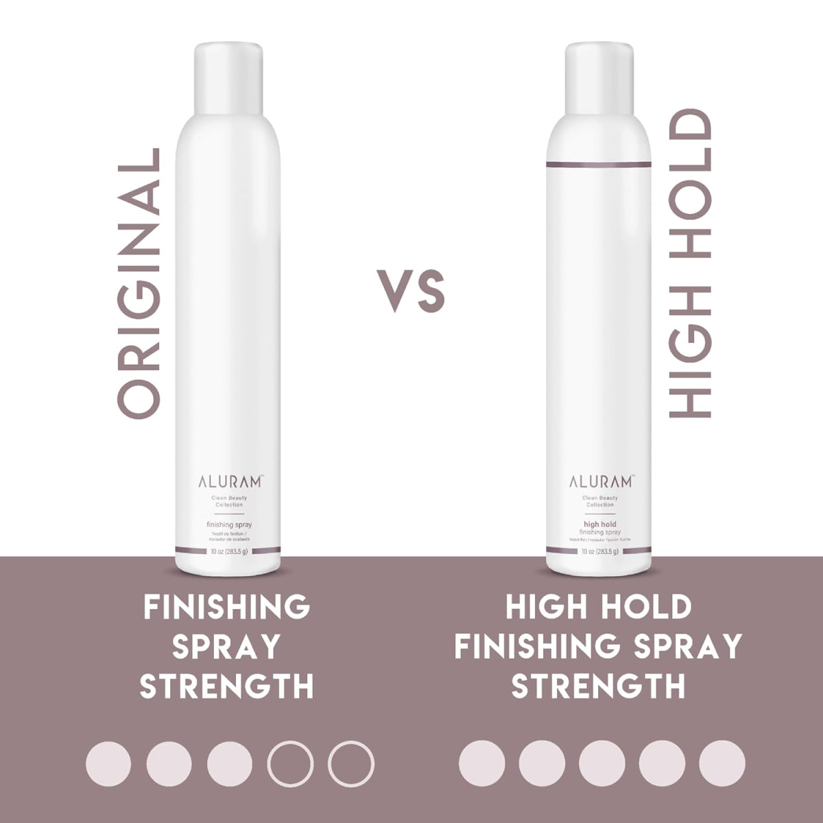 Aluram High Hold Finishing Spray