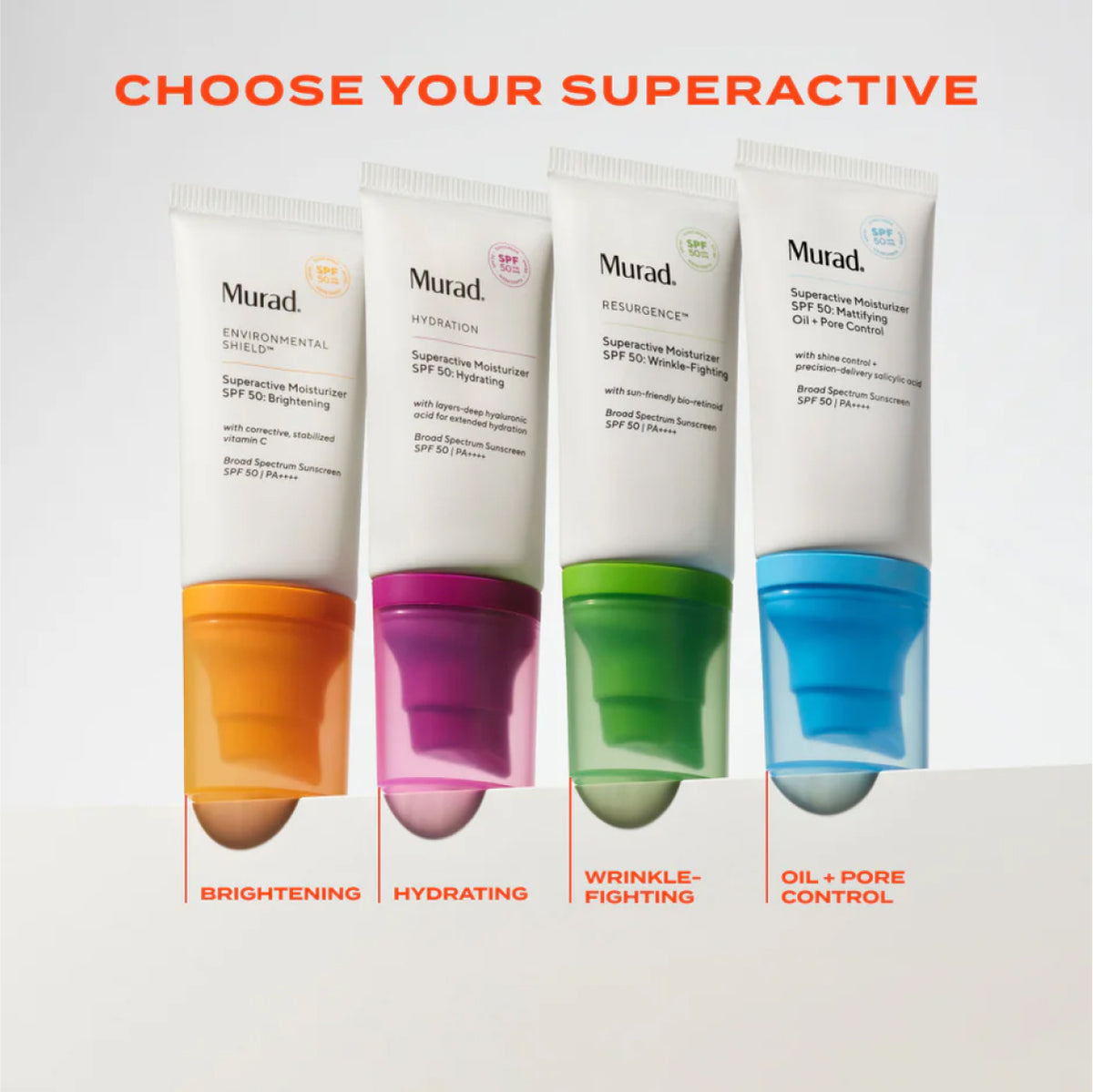 Murad Superactive Moisturizer SPF 50: Mattifying Oil + Pore Control