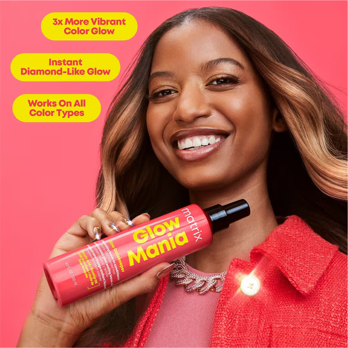 Matrix Glow Mania Glow Gatekeeper Leave-In Conditioner