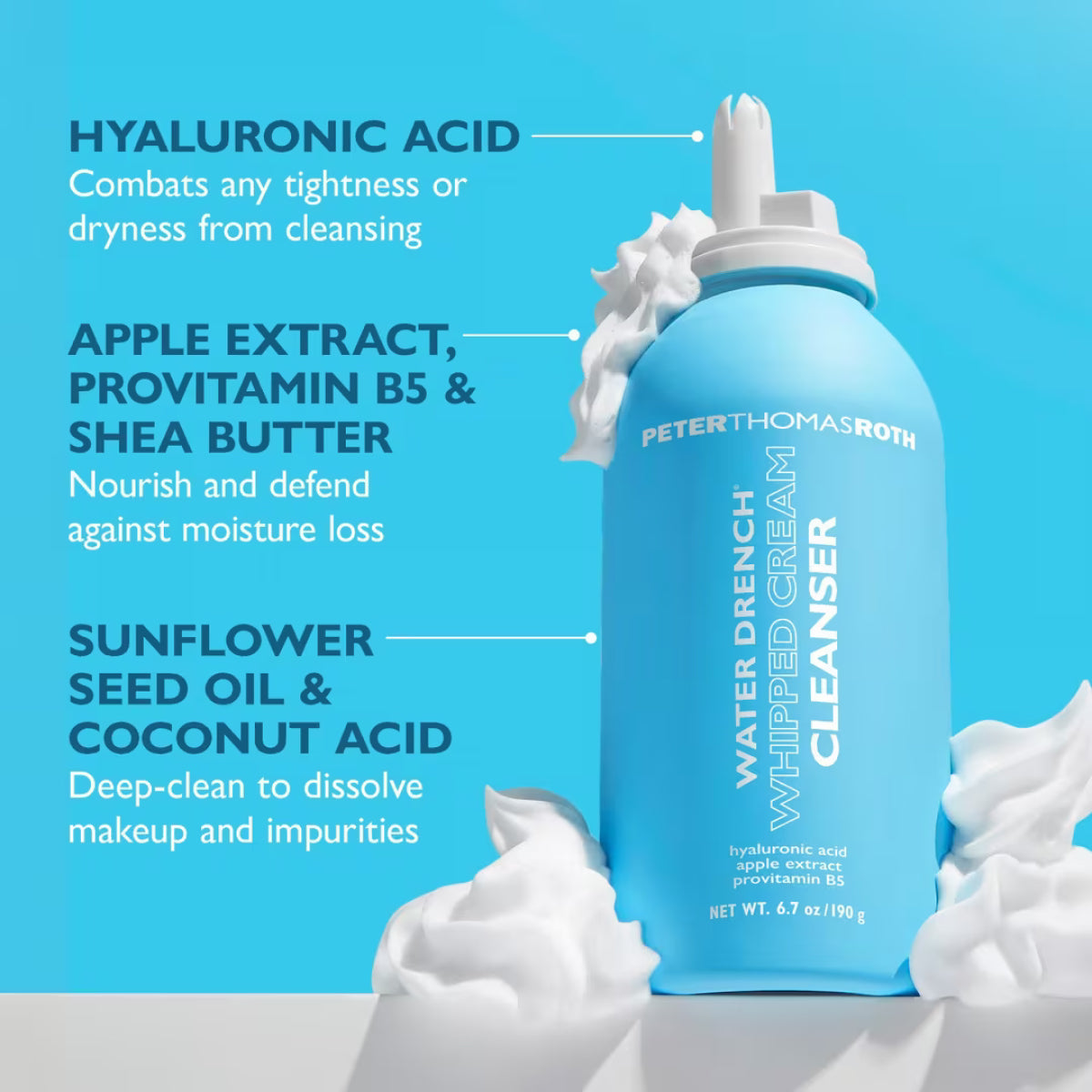 Peter Thomas Roth Water Drench Whipped Cream Cleanser