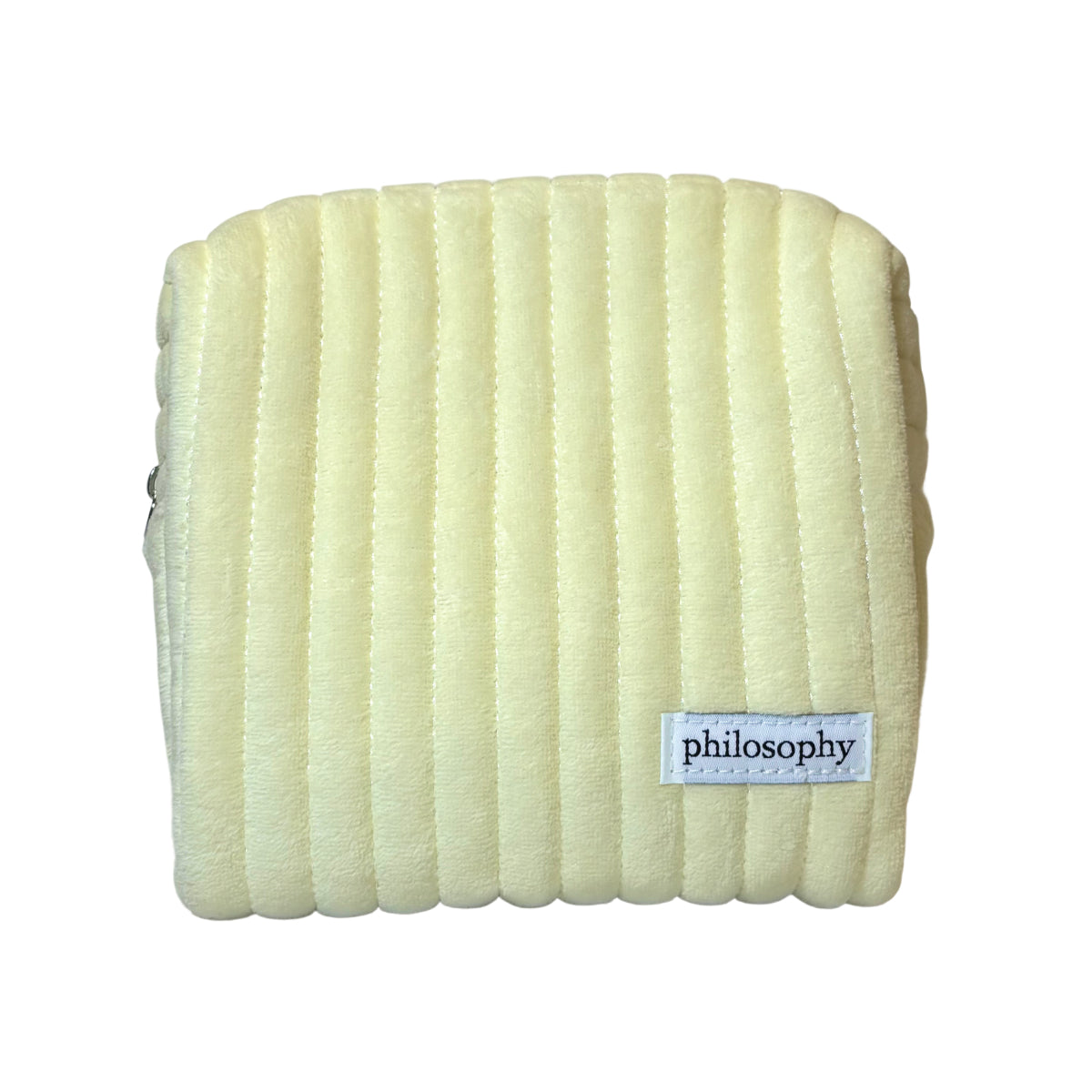 Philosophy Yellow Terry Cosmetic Bag