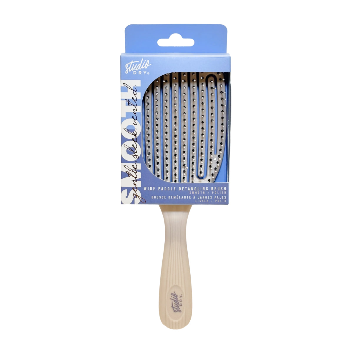Studio Dry Paddle Detangling Brush - Beige