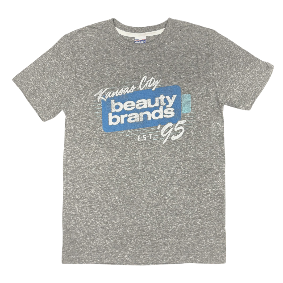 Beauty Brands x Charlie Hustle Vintage Grey Tee