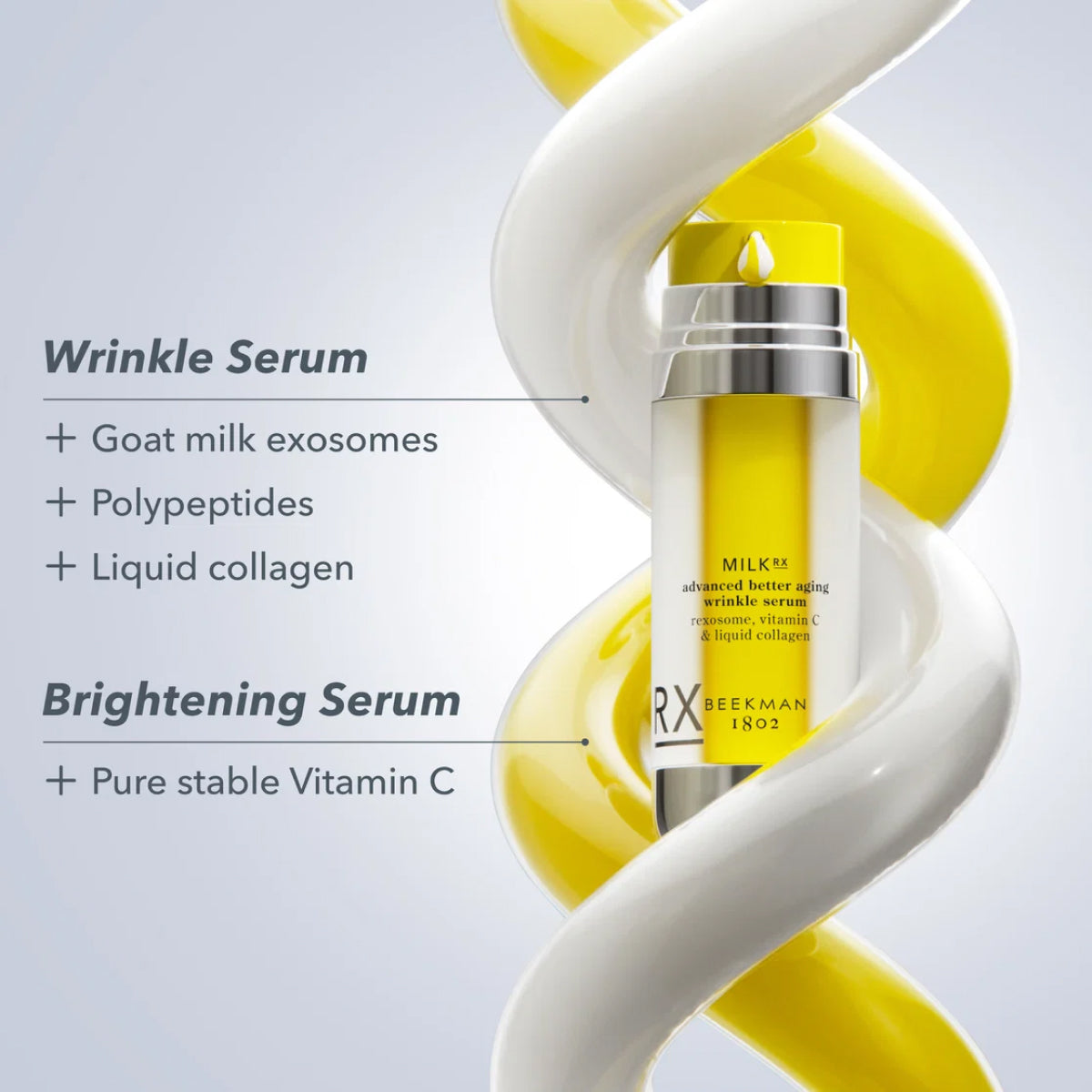 Beekman 1802 Milk RX Serum Advanced Better Aging Wrinkle Serum