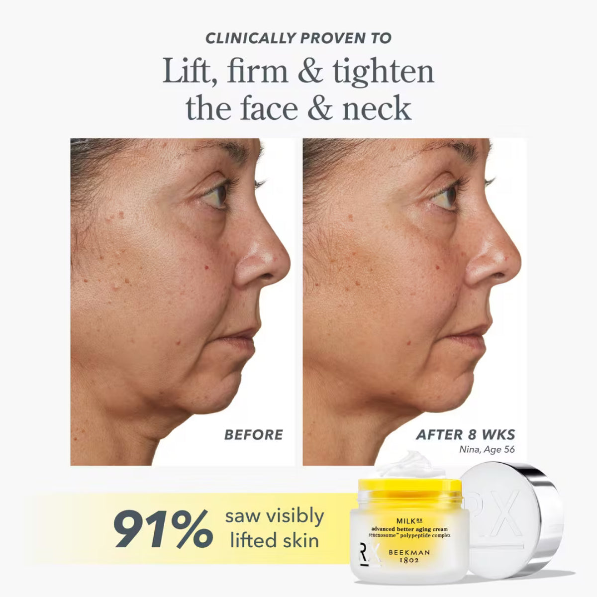 Beekman 1802 Milk RX Advanced Better Aging Cream