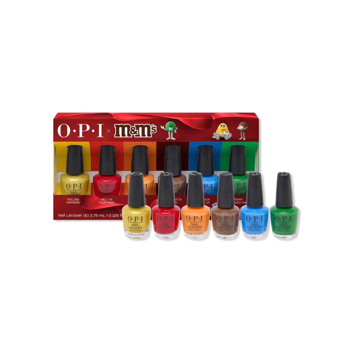 OPI x M&M 6pc Nail Lacquer Mini PackOPI x M&M 6pc Nail Lacquer Mini Pack