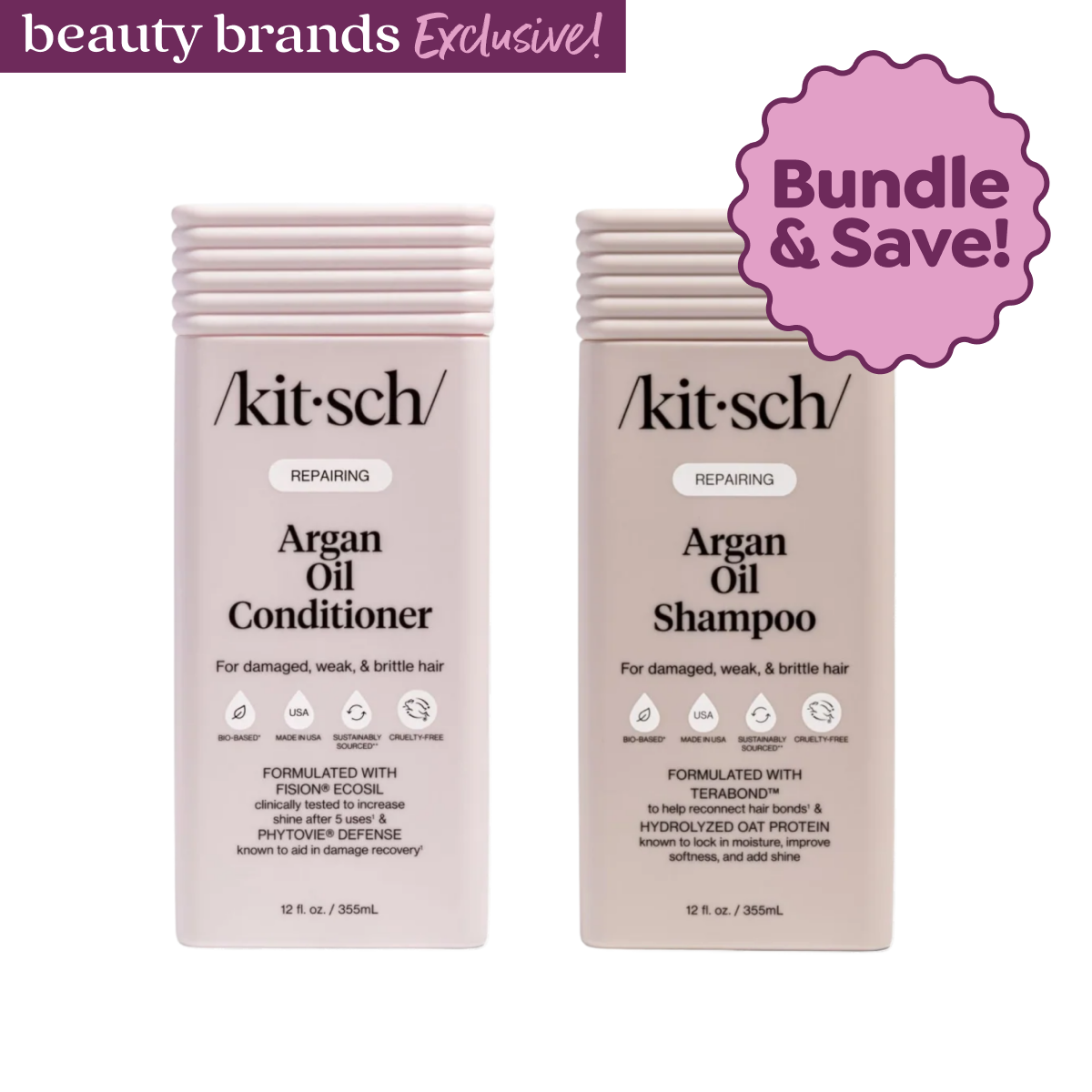 Kitsch Argan Oil Wash Duo