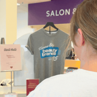 Beauty Brands x Charlie Hustle Vintage Grey Tee
