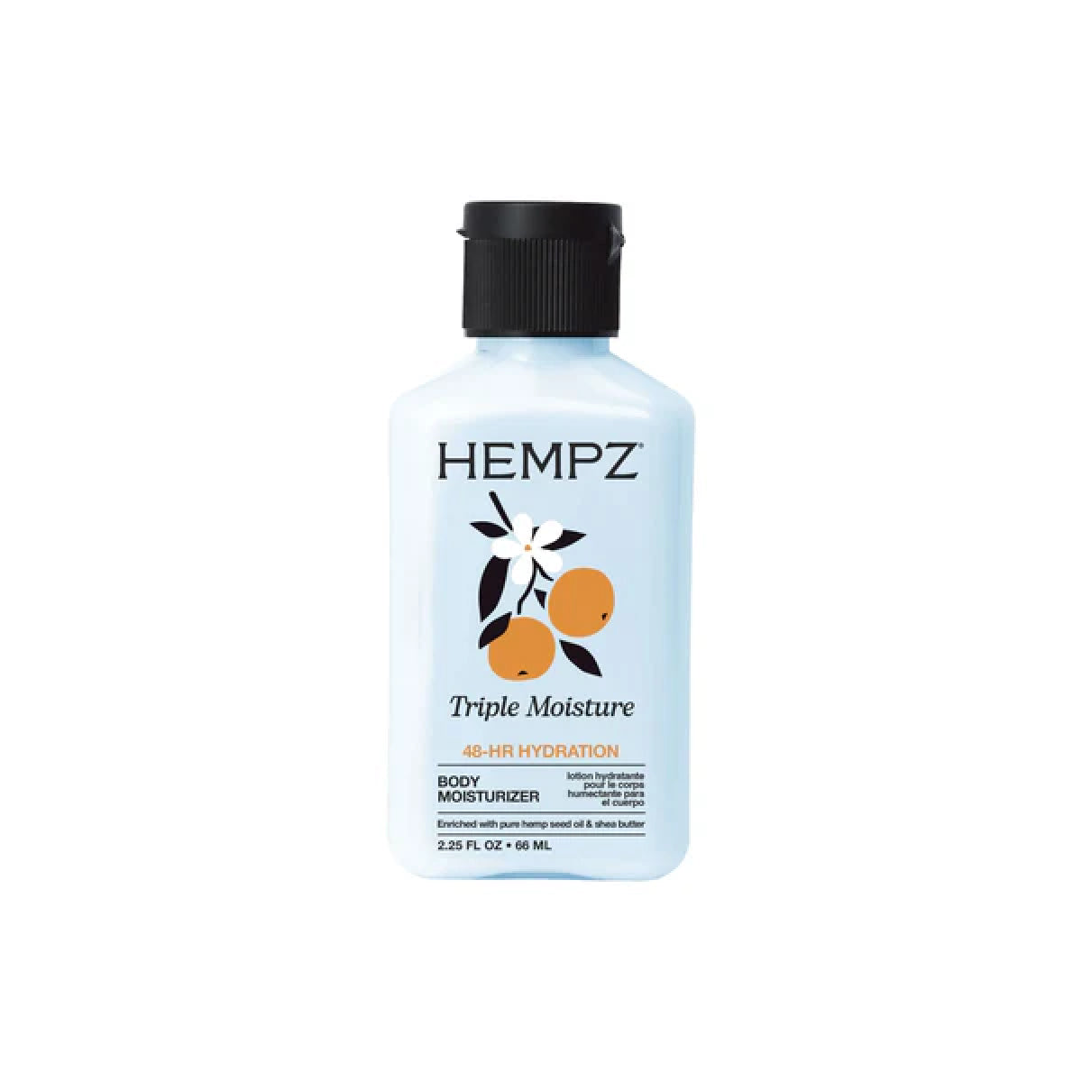 Hempz Triple Moisture Herbal Whipped Body Creme Travel Size