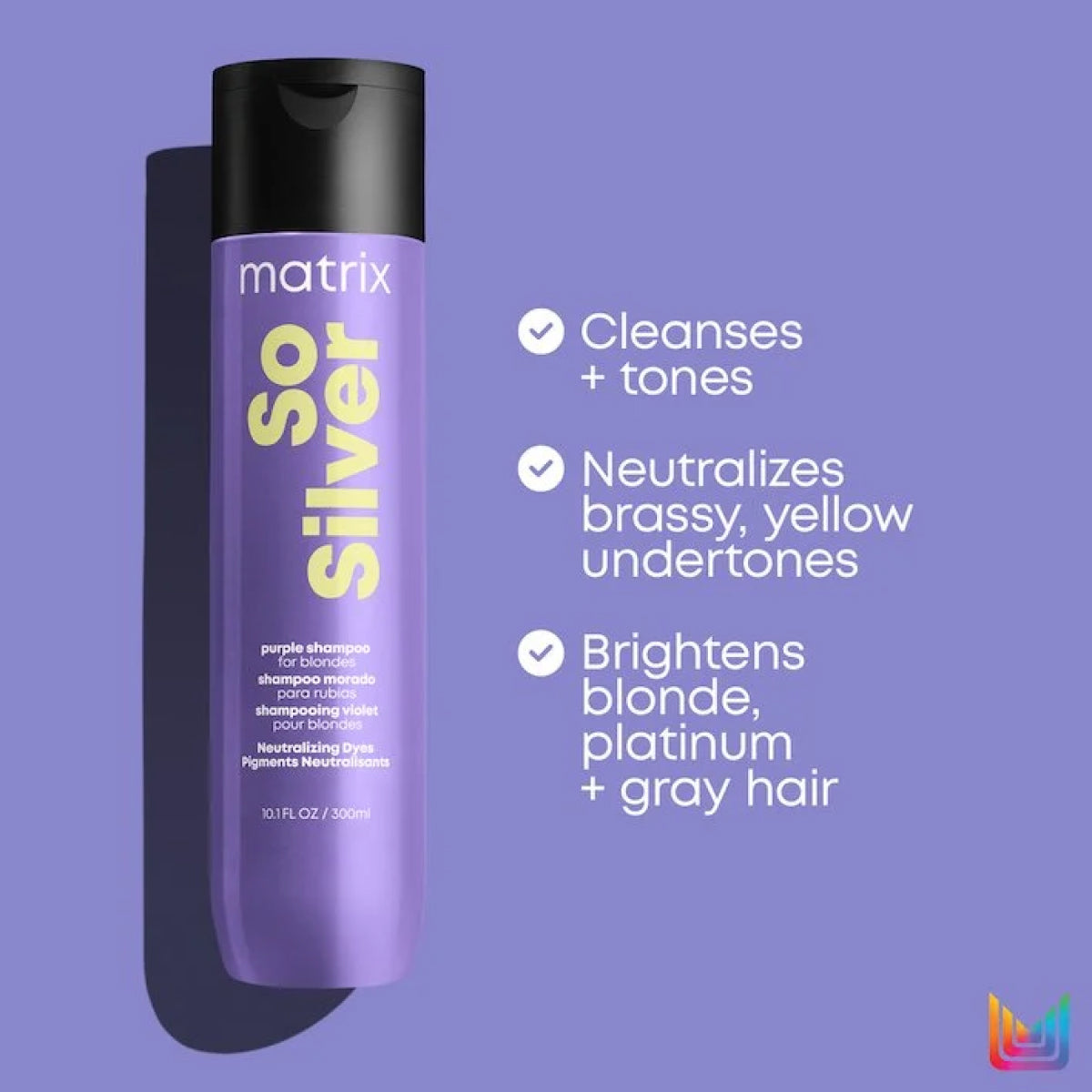 Matrix Total Results Color Obsessed So Silver Toning Shampoo