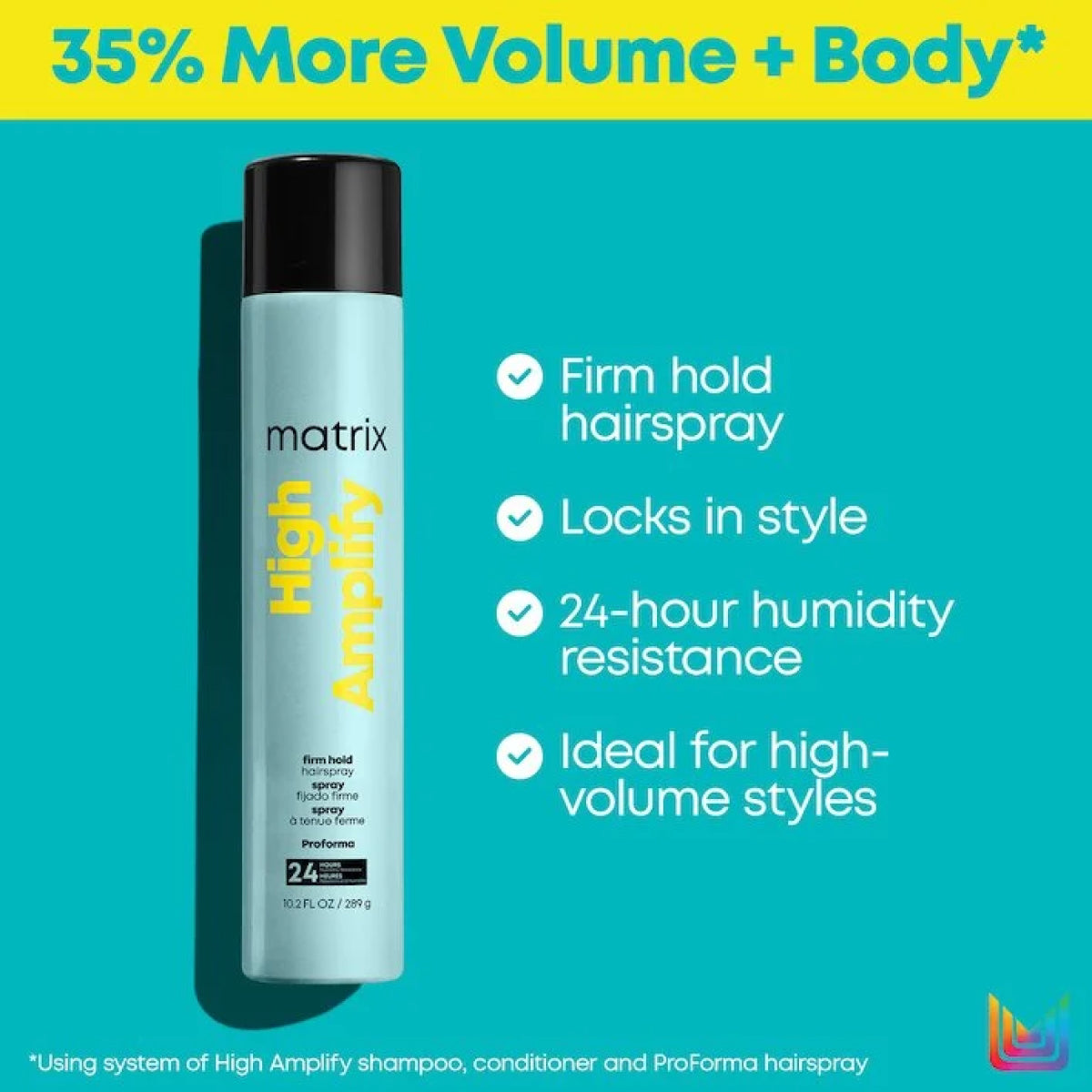 Matrix Total Results High Amplify Proforma Hairspray